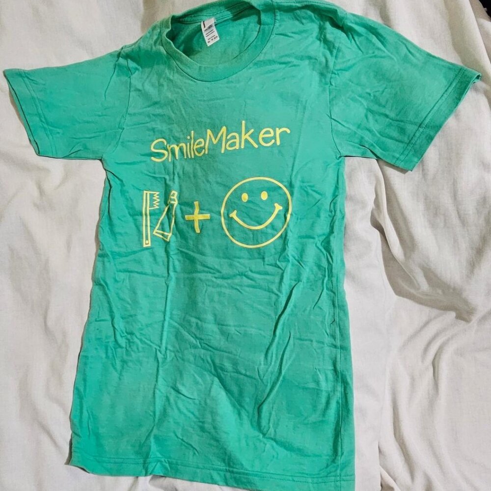 American Apparel Sea Green Shirt